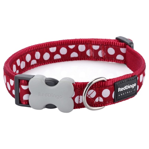 RedDingo Dog Collar Design Red S